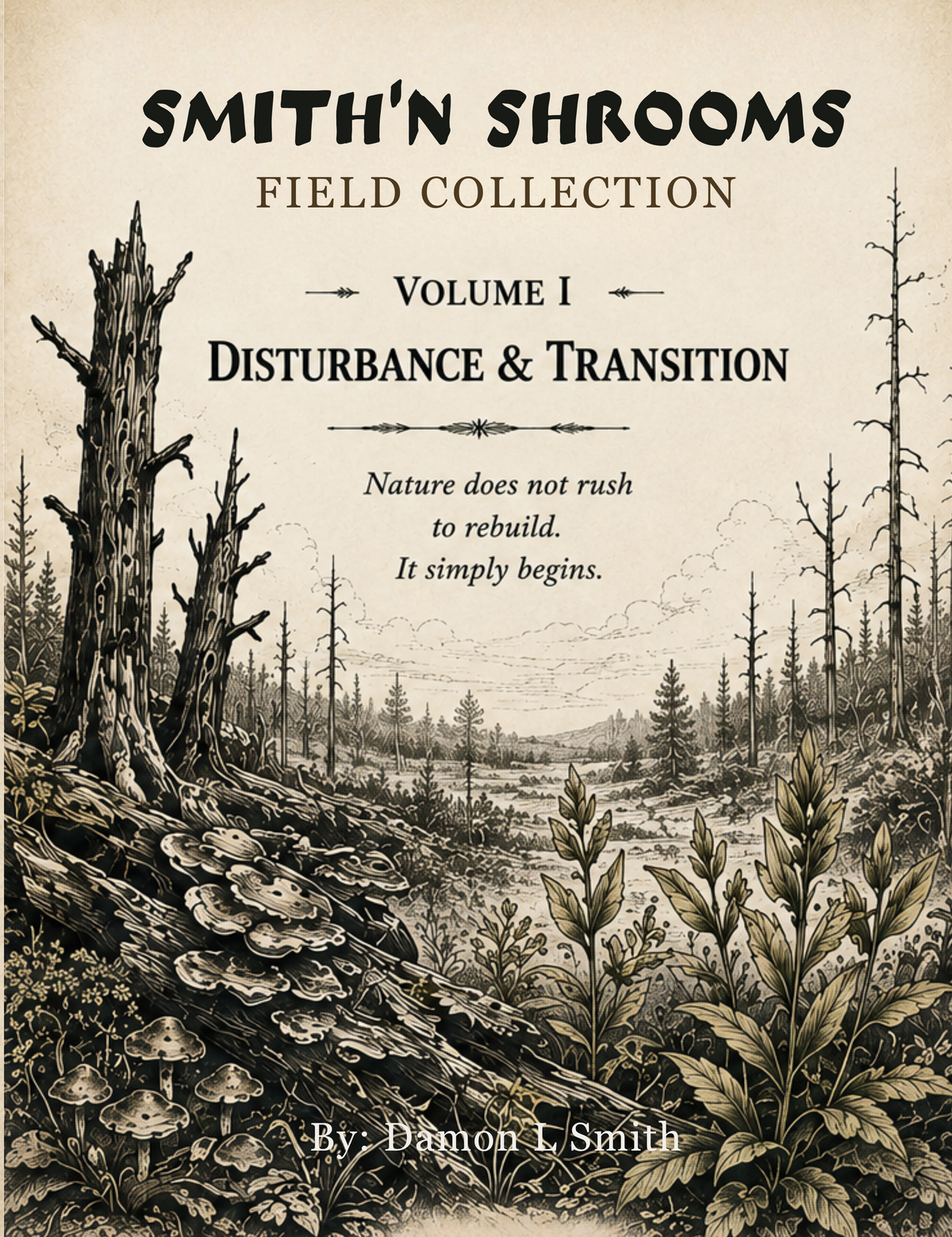 Smith'n Shrooms Field Collection: An Observational Coloring Journey (Volume 1)