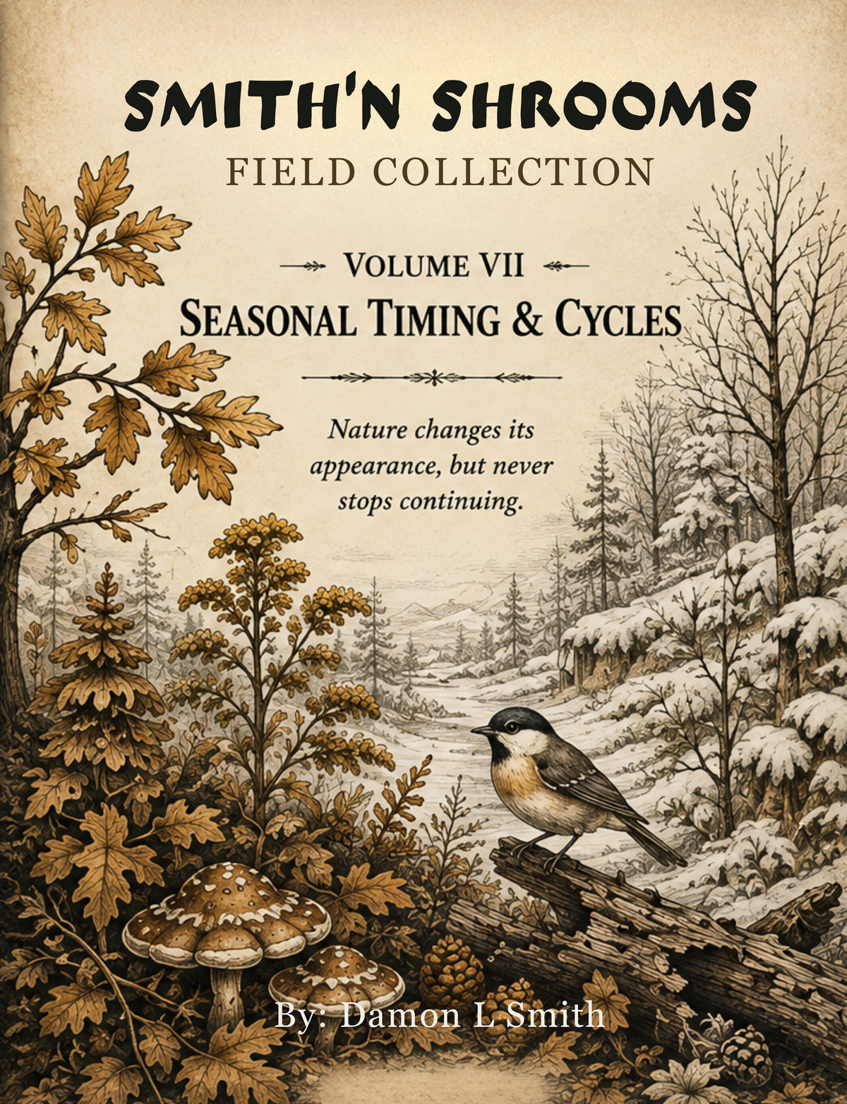 Smith’n Shrooms Field Collection: An Observational Coloring Journey (Volume 7)